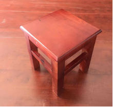 木质单人床小凳